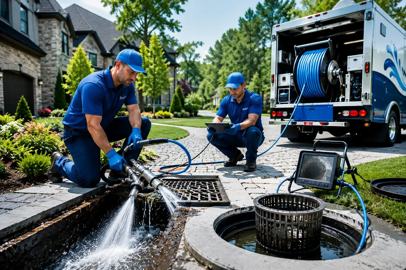 Local outdoor drain cleaning professionals in Cromona, KY