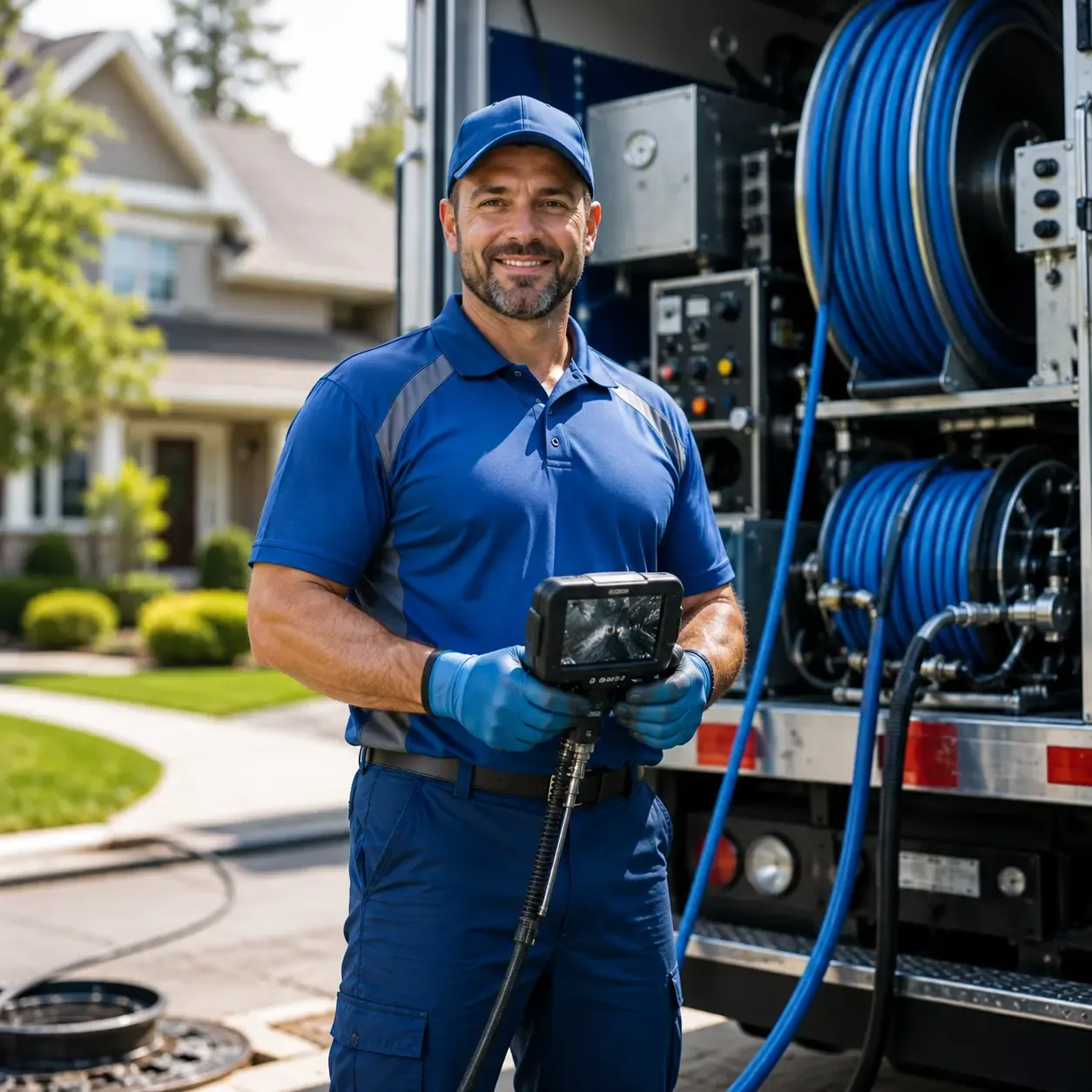 Local outdoor drain cleaning specialists in Cromona, KY